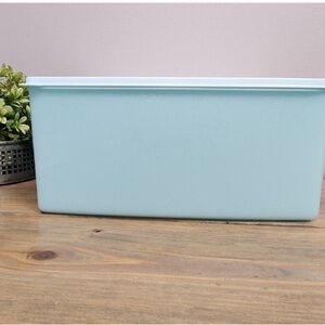 Tupperware Freeze It Plus Container Extra Large 6L/25 Cup Fridge Snowflake Blue